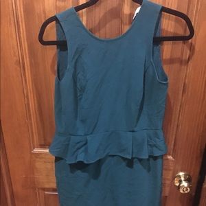 Loft peplum dress